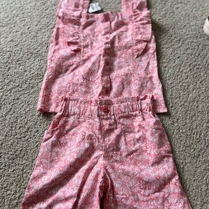 Pink Floral Kids Bottoms